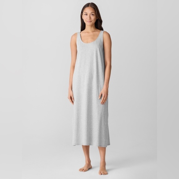 Eileen Fisher Other - NWT Eileen Fisher Striped Organic Cotton Jersey Tank Sleep Dress, Small